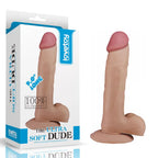 Geliştirilmiş Gerçekçi Yapay Penis Yumuşak Doku Büyük Boy Realistik Dildo 23x4.5 CM