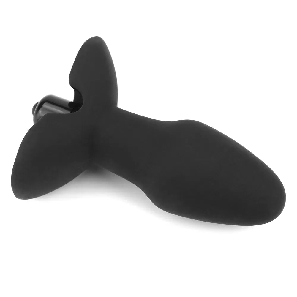 Silicone Rocket Teaser - Çıkar Tak Bullet Vibratörlü Güçlü Titreşimli 10 Fonksiyonlu Silikon Anal Plug