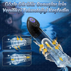 Automatic MXL2 - Ekstra Büyük Hazneli 9 Emiş Modlu Dijital Ekranlı Profesyonel Otomatik Penis Pompası