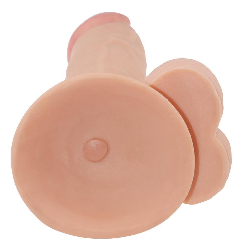 Geliştirilmiş Gerçekçi Yapay Penis Yumuşak Doku Büyük Boy Realistik Dildo 23x4.5 CM