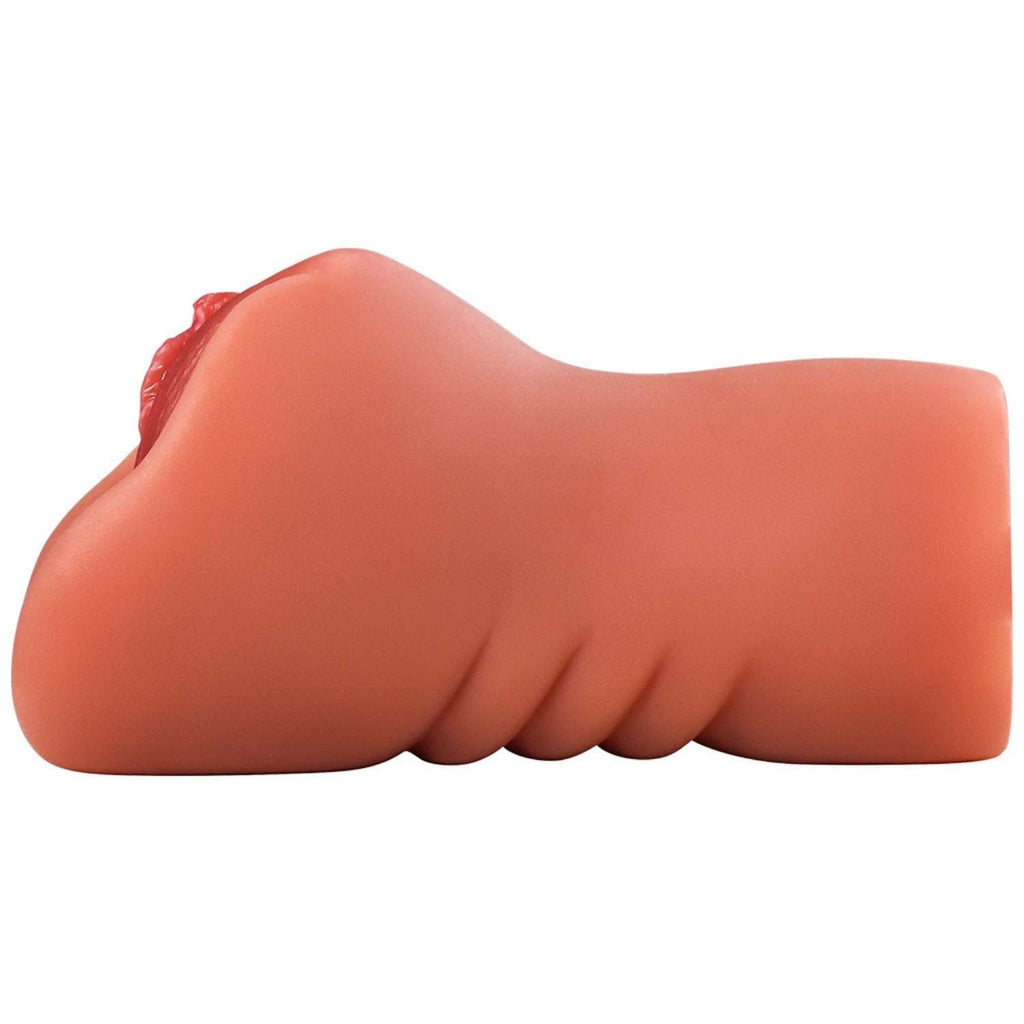 Candice - Anal Vajina Çift Girişli Realistik Mastürbatör Isıtmalı Titreşimli Melez Gerçekçi Yapay Vajina 15.5 CM