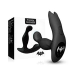 Bat King - Şarjlı Kumandalı 360° Dönme Rotasyonlu ve Güçlü Titreşimli Aynı Anda Perine ve Prostat Uyarıcı Masaj Vibratör