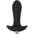 Spiral - Çıkar Tak Bullet Vibratörlü Güçlü Titreşimli 1 Fonksiyonlu Silikon Anal Plug