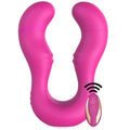 Seraph Pro - Şarjlı Uzaktan Kumandalı Çatal Çift Taraflı Çift Motorlu Güçlü Titreşimli Vibratör Esnek Silikon Strapless Strapon