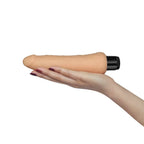 Xtreme Feel - Multi Speed Güçlü Titreşimli Yumuşak Doku Realistik Dildo Testissiz Gerçekçi Yapay Penis 20x4 CM