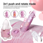 Polar Bear Sex Machine - Şarjlı Kumandalı İleri Geri Hareketli Isıtmalı Titreşimli Peluş Ayı Sex Makinesi