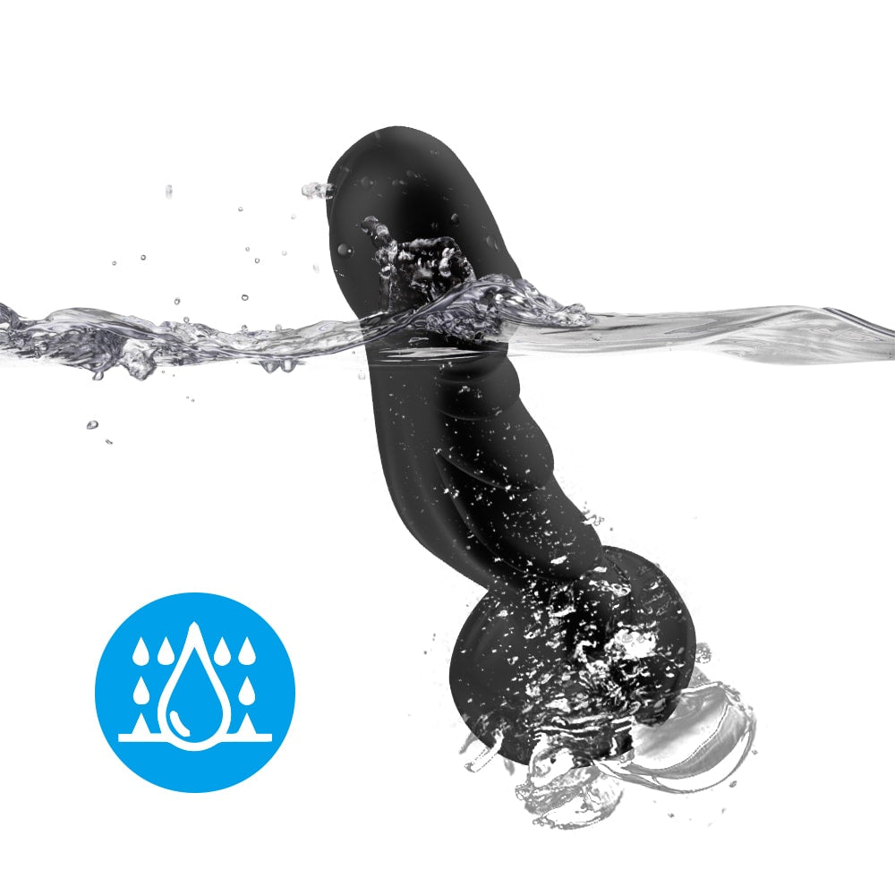 Sculp - Şarjlı Uzaktan Kumandalı Dildo Görünümlü Güçlü Titreşimli G Nokta Uyarıcı ve Anal Vibratör
