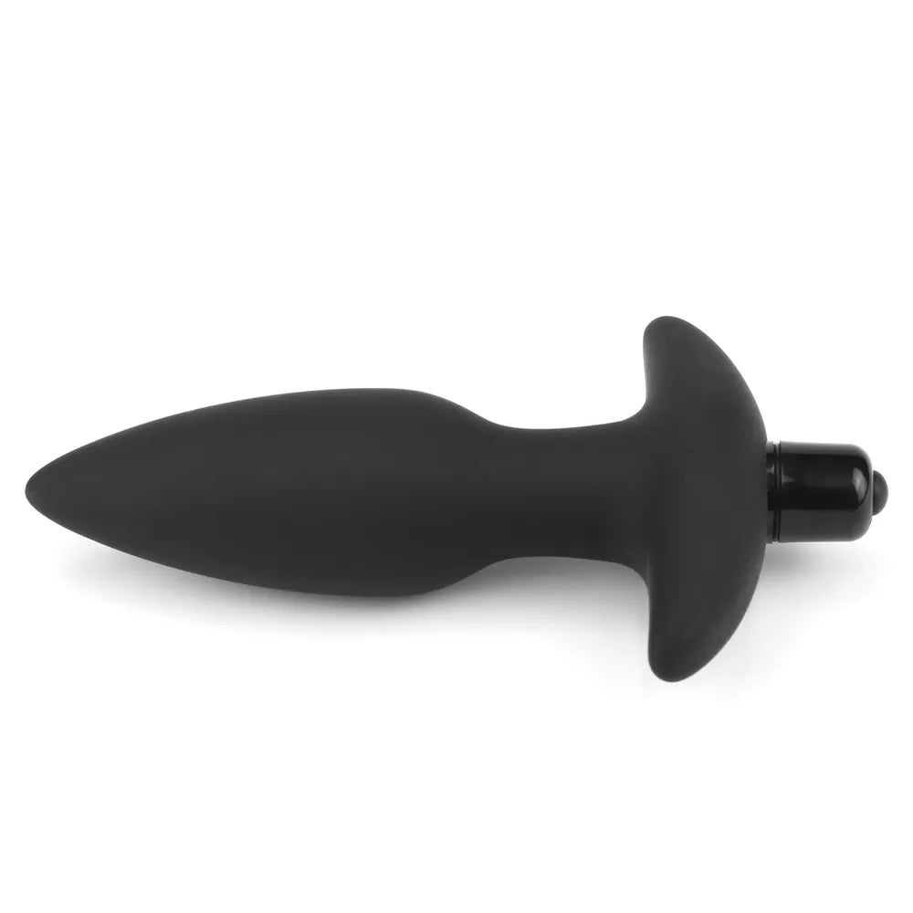 Silicone Fantasy - Çıkar Tak Bullet Vibratörlü Güçlü Titreşimli 10 Fonksiyonlu Silikon Anal Plug