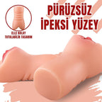 Candice - Gerçekçi Yumuşak Doku Titreşimli Suni Vajina Realistik Mastürbatör 15.5 CM
