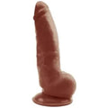 Rubicon - Güçlü Vantuzlu Gerçekçi Yapay Penis Melez Realistik Dildo 22 CM