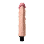 Rican - Yumuşak Doku Gerçekçi Yapay Penis Vibratör Güçlü Titreşimli Realistik Dildo 22x3.6 CM