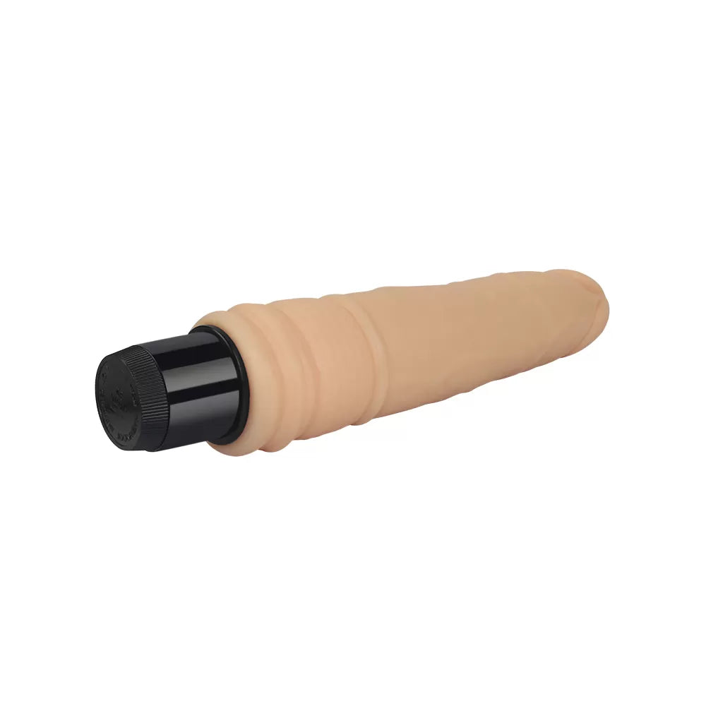 Xtreme Feel - Multi Speed Güçlü Titreşimli Yumuşak Doku Realistik Dildo Testissiz Gerçekçi Yapay Penis 20x4 CM