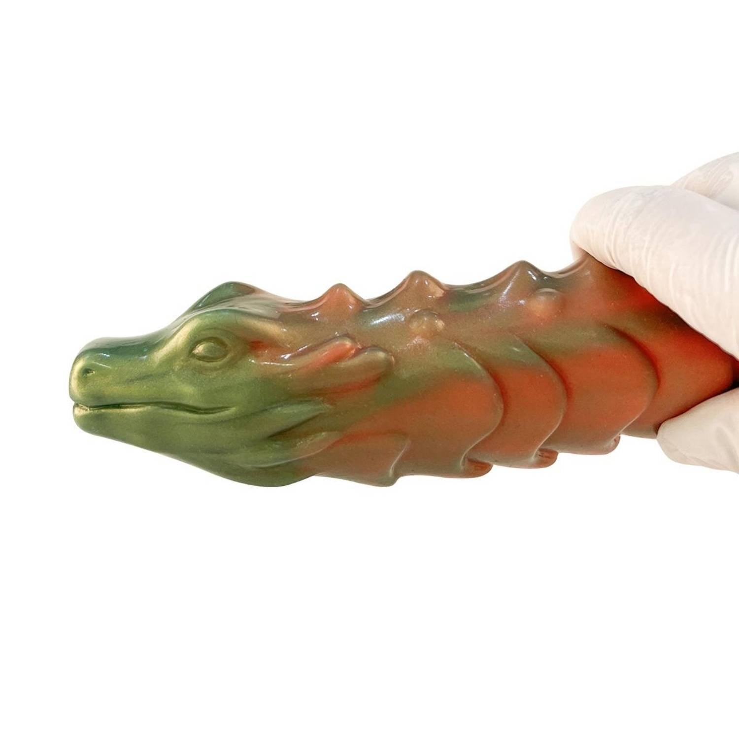 Monster Cock Scylla - Silicone Realistic Animal Dragonhead-Snake Dildo Silikon Gerçekçi Doku Yılan Yapay Penis 19.5x5 CM