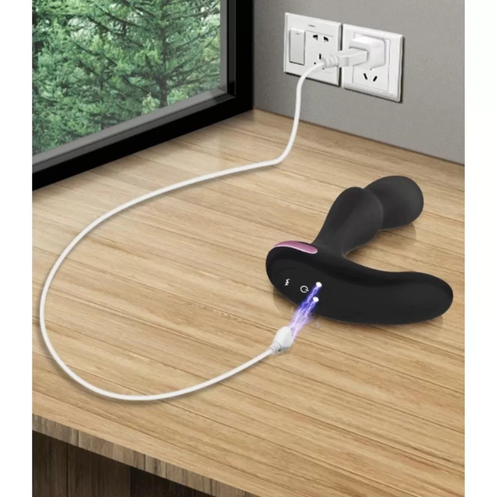 G-Rider - Manyetik Şarjlı Aynı Anda Perine ve Prostat Uyarıcı 2 in 1 Unisex Kullanılabilir Masaj Vibratör