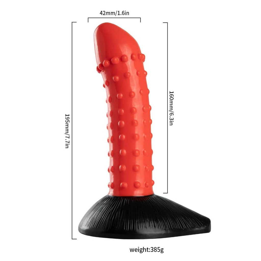 Monster Cock Chimera - Silicone Realistic Animal Dildo Silikon Gerçekçi Doku Yapay Penis 19.5x4.2 CM