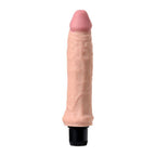Mang - Yumuşak Doku Gerçekçi Yapay Penis Vibratör Güçlü Titreşimli Realistik Dildo 20x3.8 CM