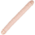Ultra Soft Realistic Double Ended Dildo Yumuşak Doku Gerçekçi Çift Taraflı Realistik Yapay Penis 33 CM