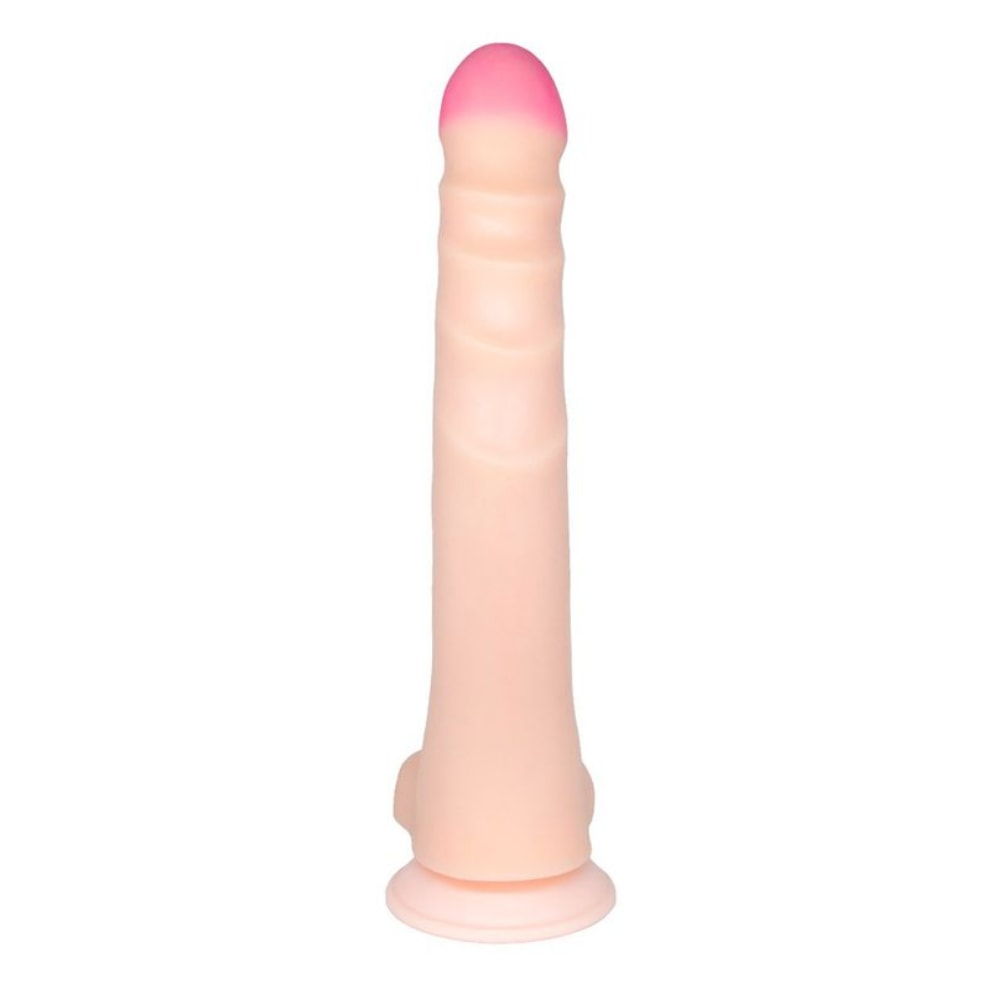 XXL Supergiant Ultra Yumuşak Realistik Dokuda Dev Boyutta Vantuzlu Gerçekçi Penis 38 CM