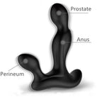 Small Nun - Şarjlı 7 Modlu Güçlü Titreşimli Aynı Anda Perine ve Prostat Uyarıcı Anal Vibratör