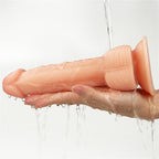 Geliştirilmiş Gerçekçi Yapay Penis Yumuşak Doku Realistik Dildo 20x3.8 CM