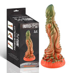 Monster Cock Minotor - Silicone Realistic Animal Bull Dildo Silikon Gerçekçi Doku Boğa Yapay Penis 25x7.2 CM