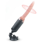 Gatling Plus - Şarjlı Vantuzlu Gerçekçi Et Dokusunda Yapay Penis Vibratör İleri Geri Hareketli Realistik Dildo