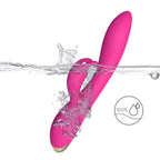 Bonnie - Şarjlı Aynı Anda Klitoris ve G Spot Uyarıcı Eğilebilir Yumuşak Doku Rabbit Vibratör
