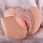 Lina - Anal Vajina Çift Girişli Realistik Kalça Titreşimli 2 in 1 Suni Vajina Mastürbatör 1.9 KG
