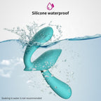 Crown Multiple - Şarjlı Çıkarılabilir Dildo ve Giyilebilir Strapless Strapon Vibratör Dildo