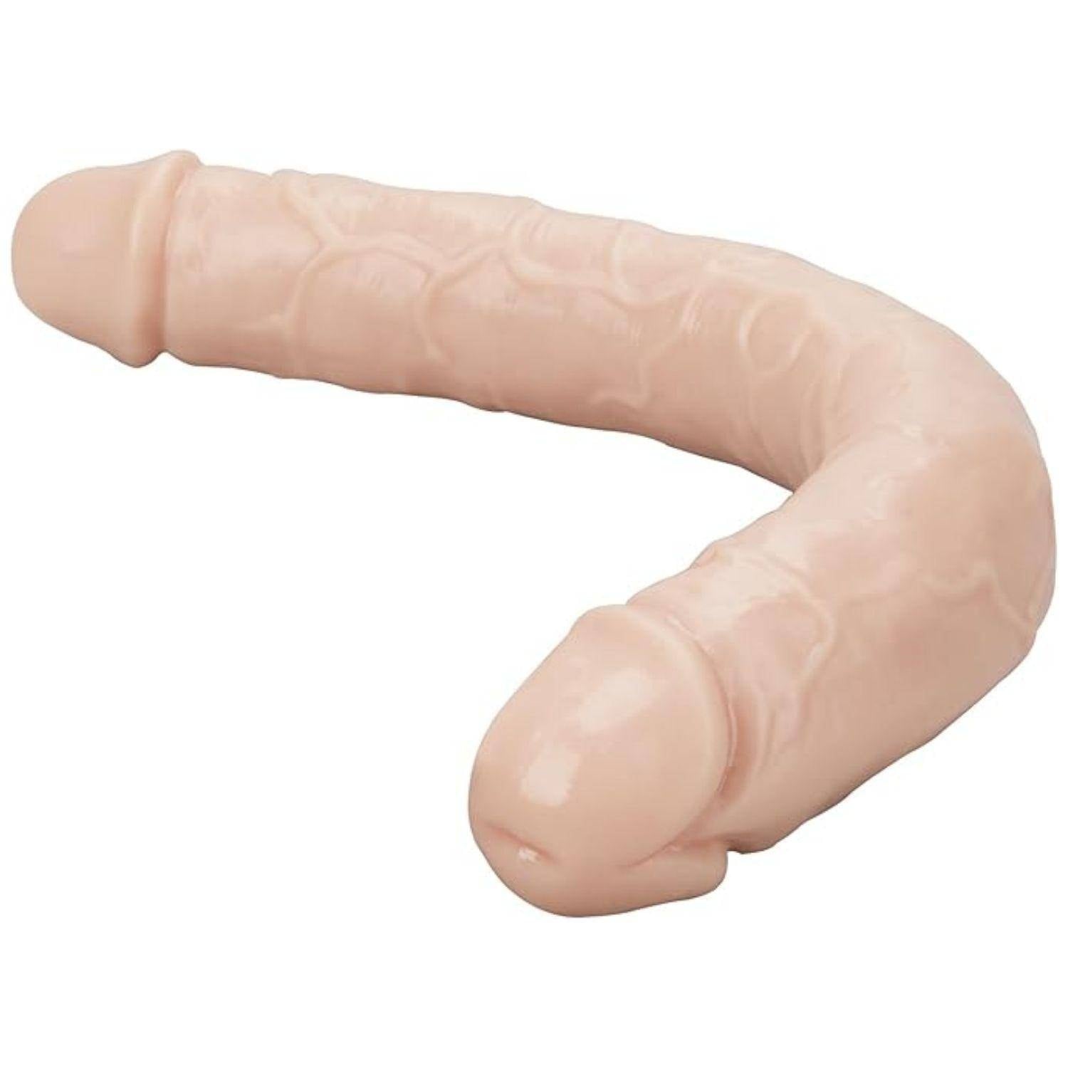 Ultra Soft Realistic Double Ended Dildo Yumuşak Doku Gerçekçi Çift Taraflı Realistik Yapay Penis 33 CM