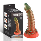 Monster Cock Scylla - Silicone Realistic Animal Dragonhead-Snake Dildo Silikon Gerçekçi Doku Yılan Yapay Penis 19.5x5 CM