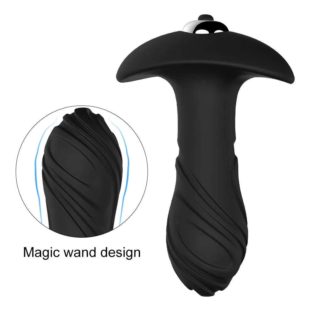 Magic - Çıkar Tak Bullet Vibratörlü Güçlü Titreşimli 1 Fonksiyonlu Silikon Anal Plug