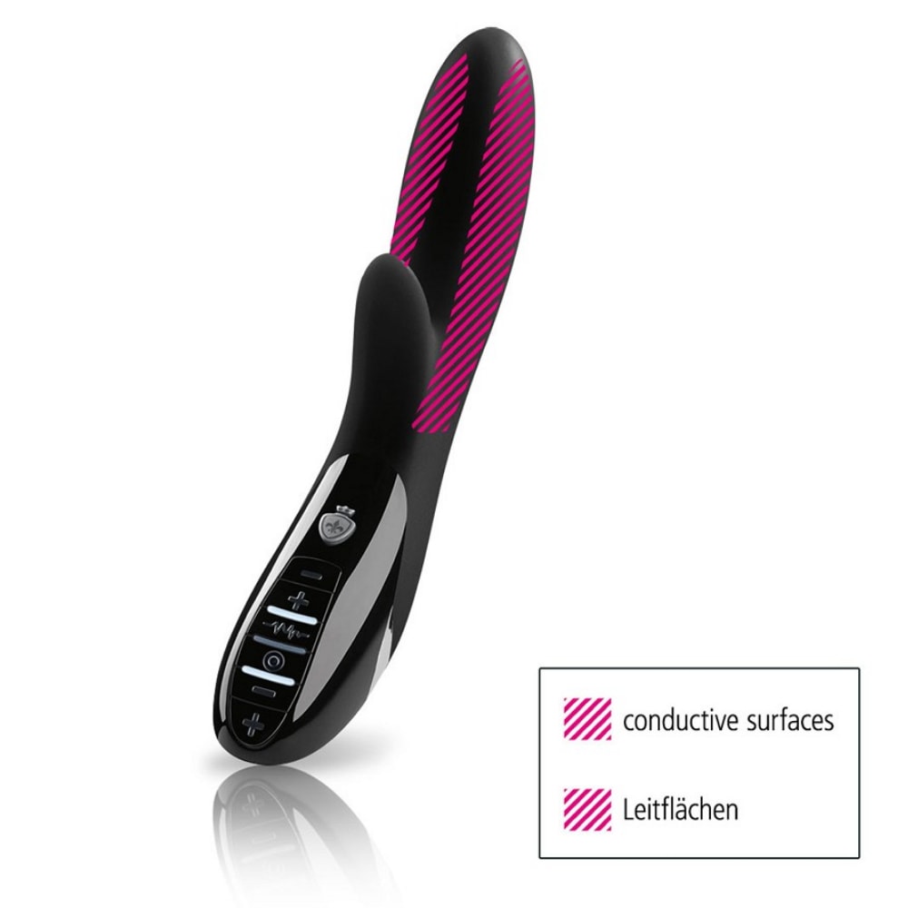 MyStim Daring Danny eStim Vibe Elektrik Uyarıcı G Nokta ve Klitoris Uyarıcı 2 in 1 Rabbit Vibratör