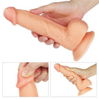 Geliştirilmiş Gerçekçi Yapay Penis Yumuşak Doku Realistik Dildo 20x3.8 CM