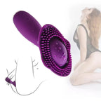 Şarjlı Isıtmalı Yoğun Vulva ve Göğüs Uyarıcı Tırtıklı Yeni Nesil Orgazm Masaj Vibratör