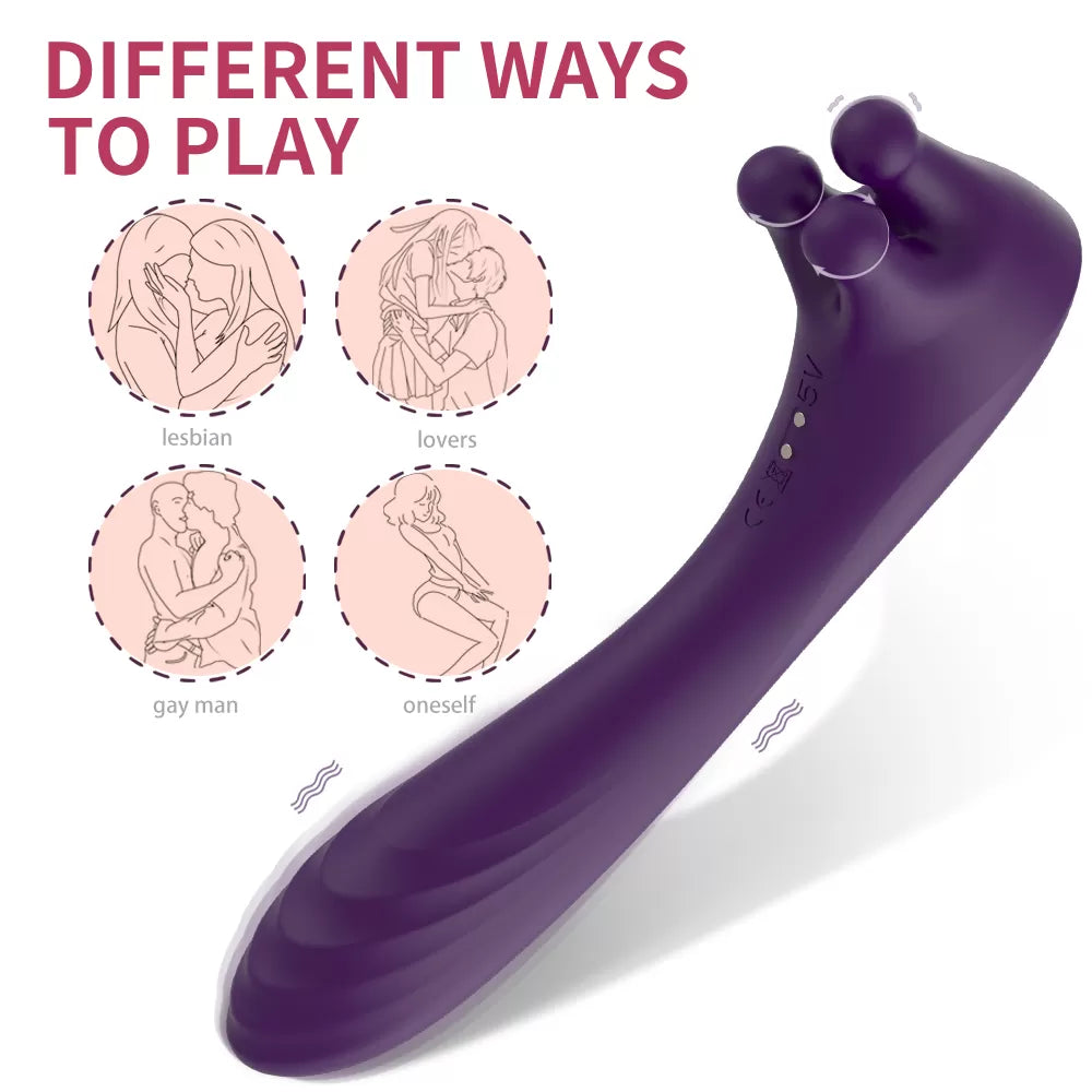 ANGEL& HAND İmitasyon Pençeli Göğüs Okşama ve G Spot Uyarıcı Vibratör