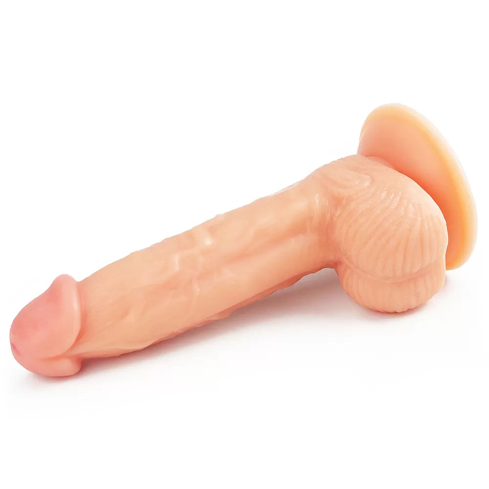 Geliştirilmiş Gerçekçi Yapay Penis Yumuşak Doku Realistik Dildo 20x3.8 CM