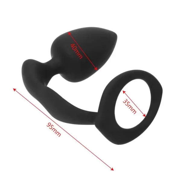 Penis Halkalı Titreşimsiz Prostat Uyarıcı Vibratör