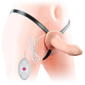 Titreşimli İçi Boş Belden Bağlamalı Penis - Vibrating Unisex Hollow Strap On