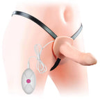 Titreşimli İçi Boş Belden Bağlamalı Penis - Vibrating Unisex Hollow Strap On