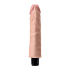 Toron - Yumuşak Doku Gerçekçi Yapay Penis Vibratör Güçlü Titreşimli Realistik Dildo 19x4 CM