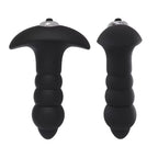 Bubble - Çıkar Tak Bullet Vibratörlü Güçlü Titreşimli 1 Fonksiyonlu Silikon Anal Plug