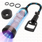 Classic MXL1 - Ekstra Büyük Hazneli 3 Silikon Penis Halkalı Profesyonel Klasik Penis Pompası Seti