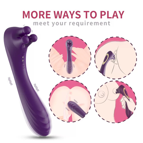 ANGEL& HAND İmitasyon Pençeli Göğüs Okşama ve G Spot Uyarıcı Vibratör
