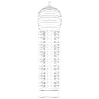 Tırtıklı Kabartmalı Güçlü Uyarıcı Şeffaf Silikon Penis Kılıfı - TYPE B