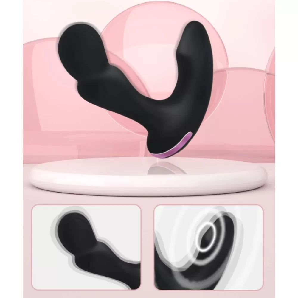 G-Rider - Manyetik Şarjlı Aynı Anda Perine ve Prostat Uyarıcı 2 in 1 Unisex Kullanılabilir Masaj Vibratör