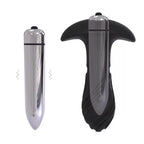 Magic - Çıkar Tak Bullet Vibratörlü Güçlü Titreşimli 1 Fonksiyonlu Silikon Anal Plug