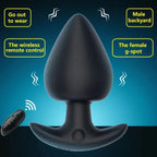 Mr. Play Wireless Uzaktan Kumandalı Usb Şarjlı 10 Fonkisyonlu Titreşimli Anal Plug