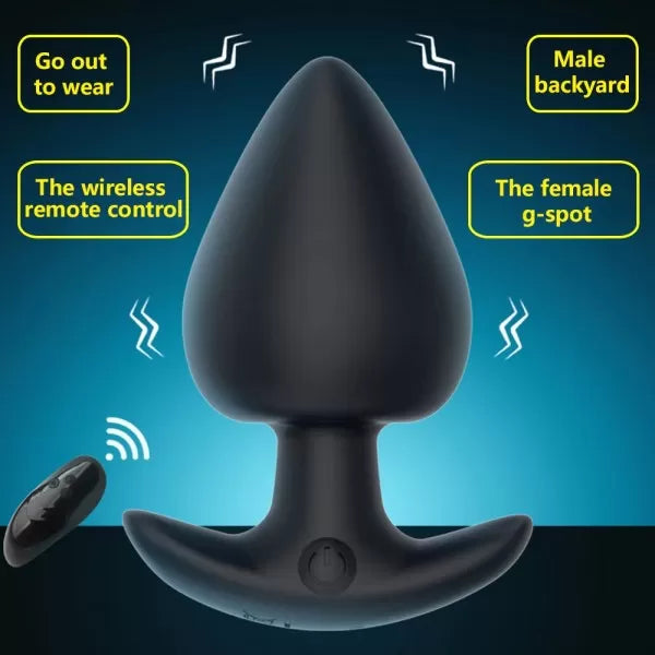 Mr. Play Wireless Uzaktan Kumandalı Usb Şarjlı 10 Fonkisyonlu Titreşimli Anal Plug