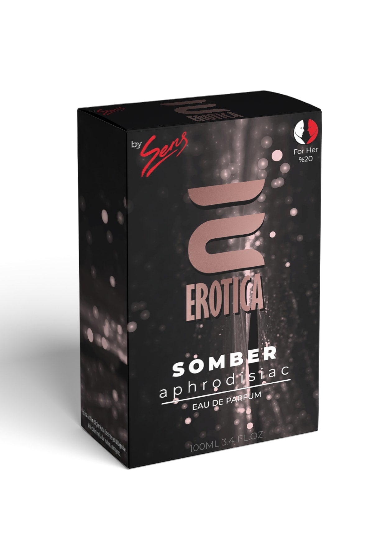 SOMBER Aphrodisiac by Sens EDP 100 Ml. For Her Afrodizyak Etkili Kadın Parfüm